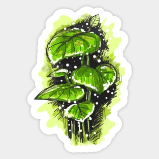 Money Plant Sticker